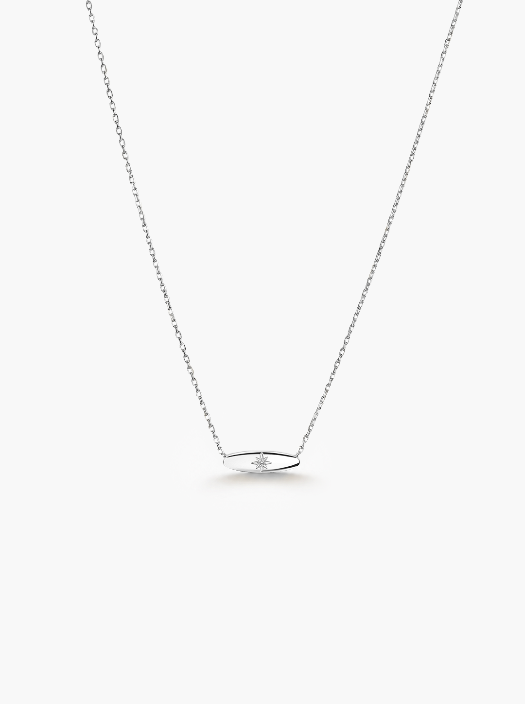 COLLAR DE DISCO CON ESTRELLA