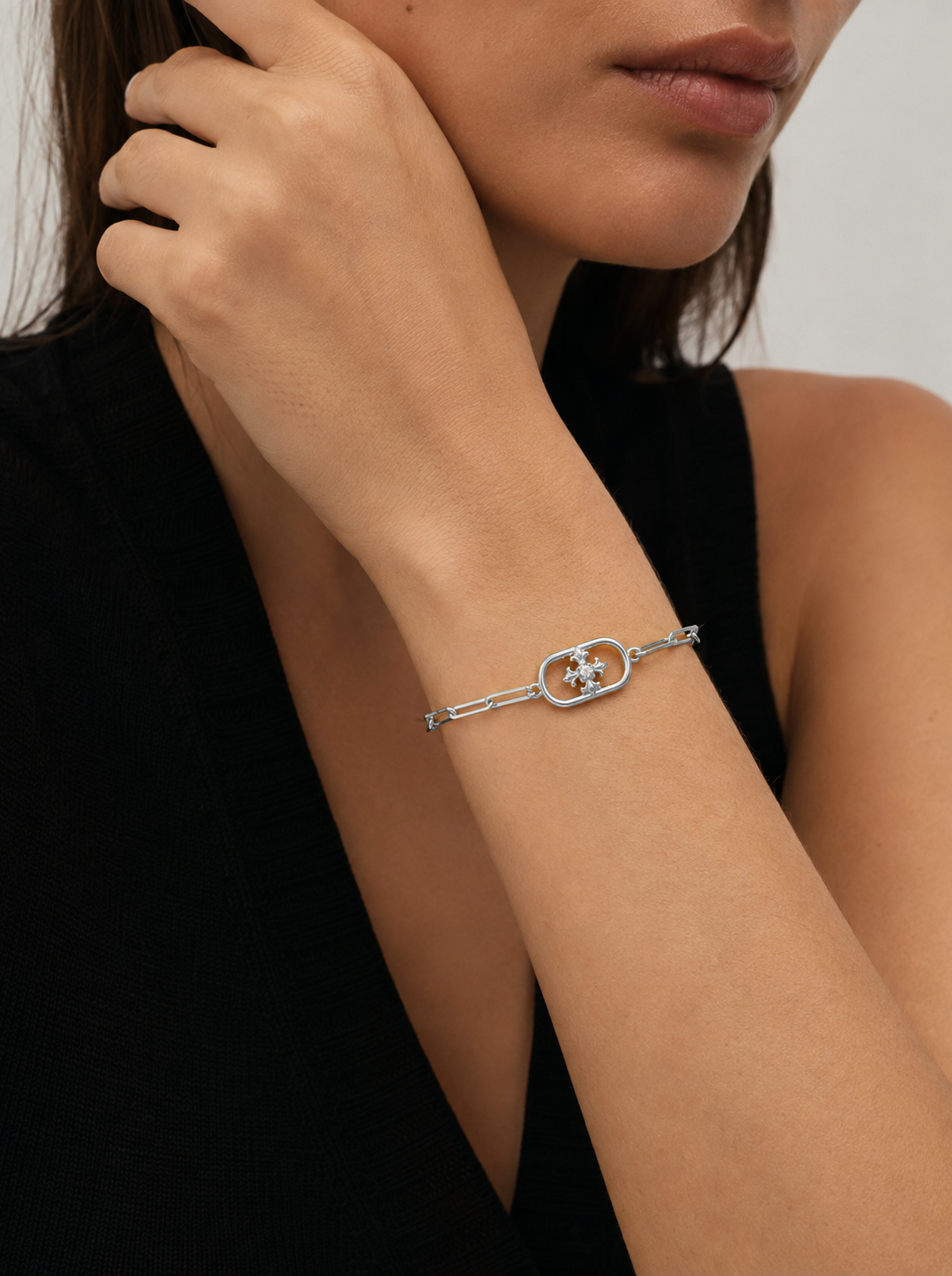 IRIS PAPERCLIP BRACELET
