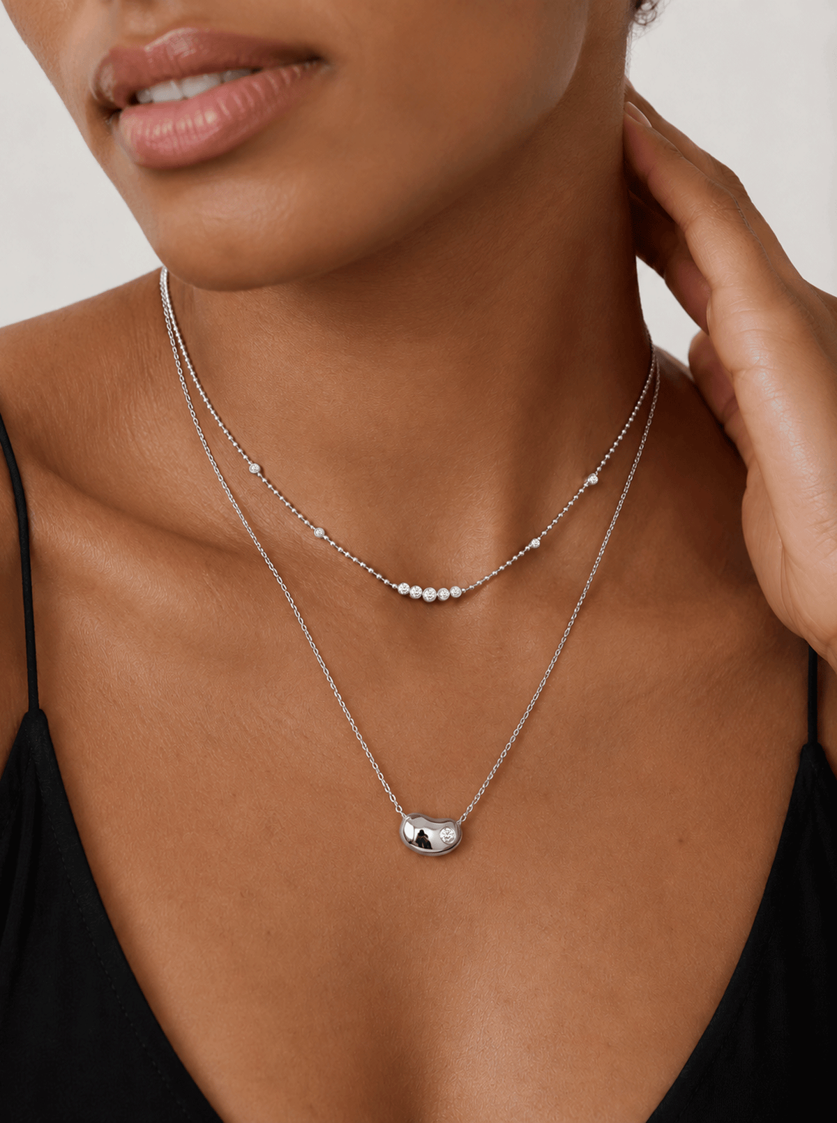 S&S BUBBLE SMILE MINI NECKLACE