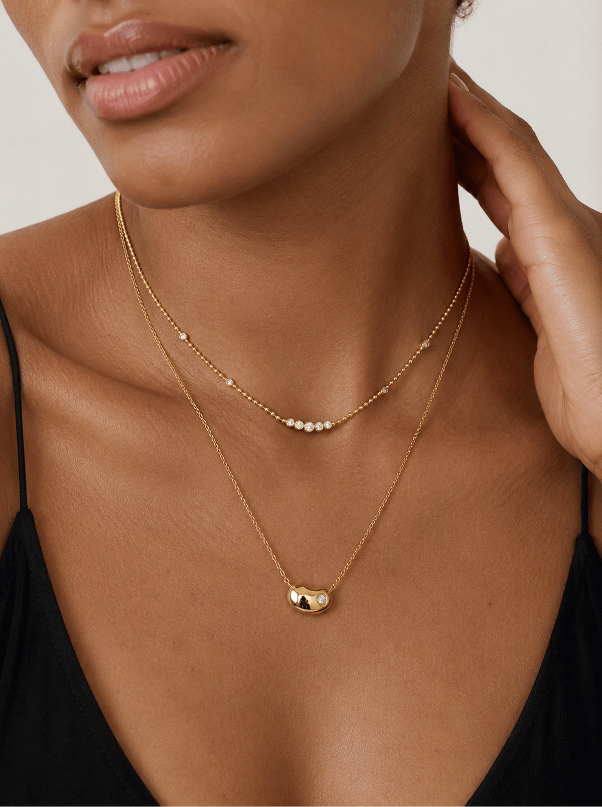 S&S BUBBLE SMILE MINI NECKLACE