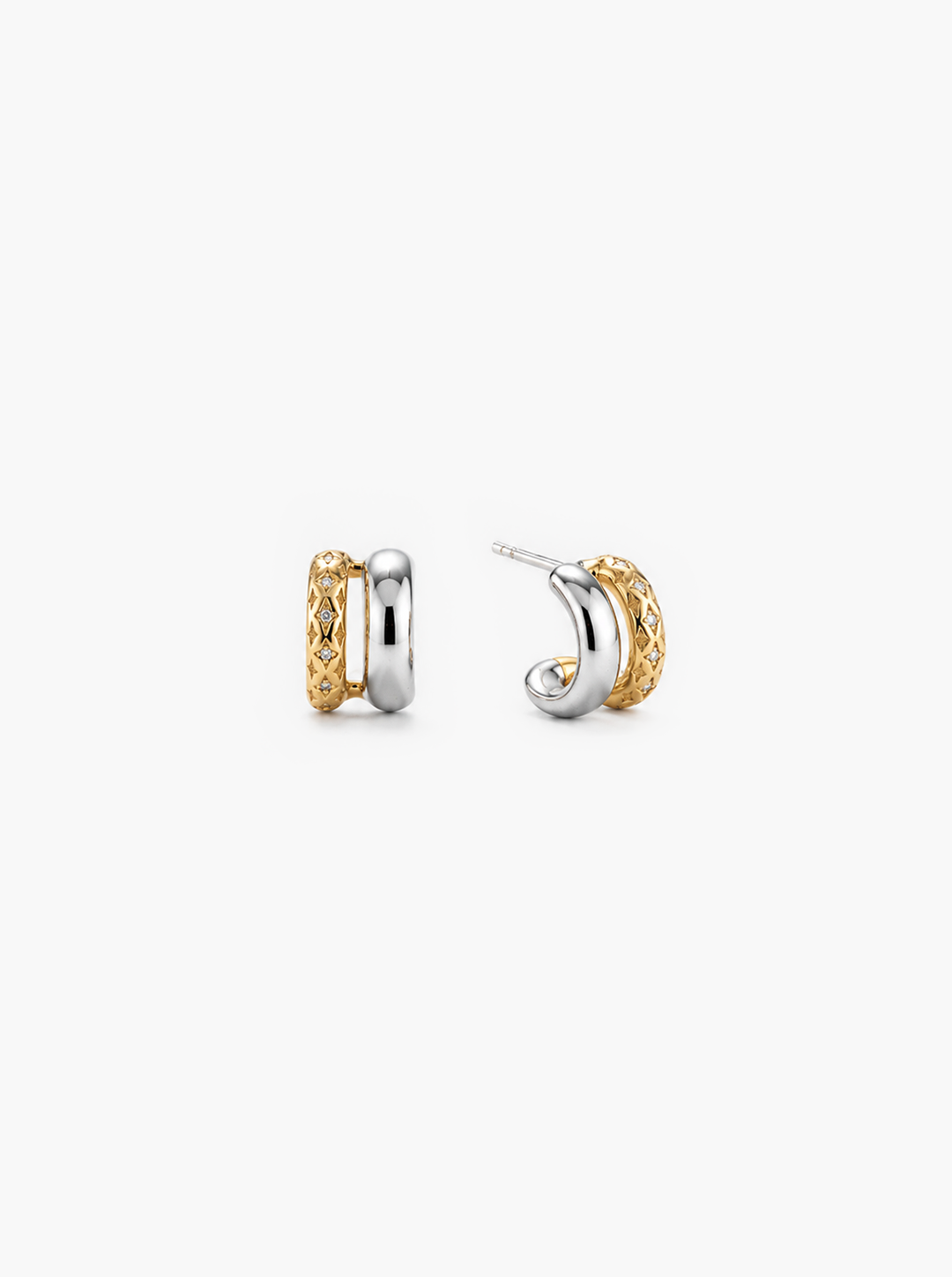 Astral Contrast Diamond Studs