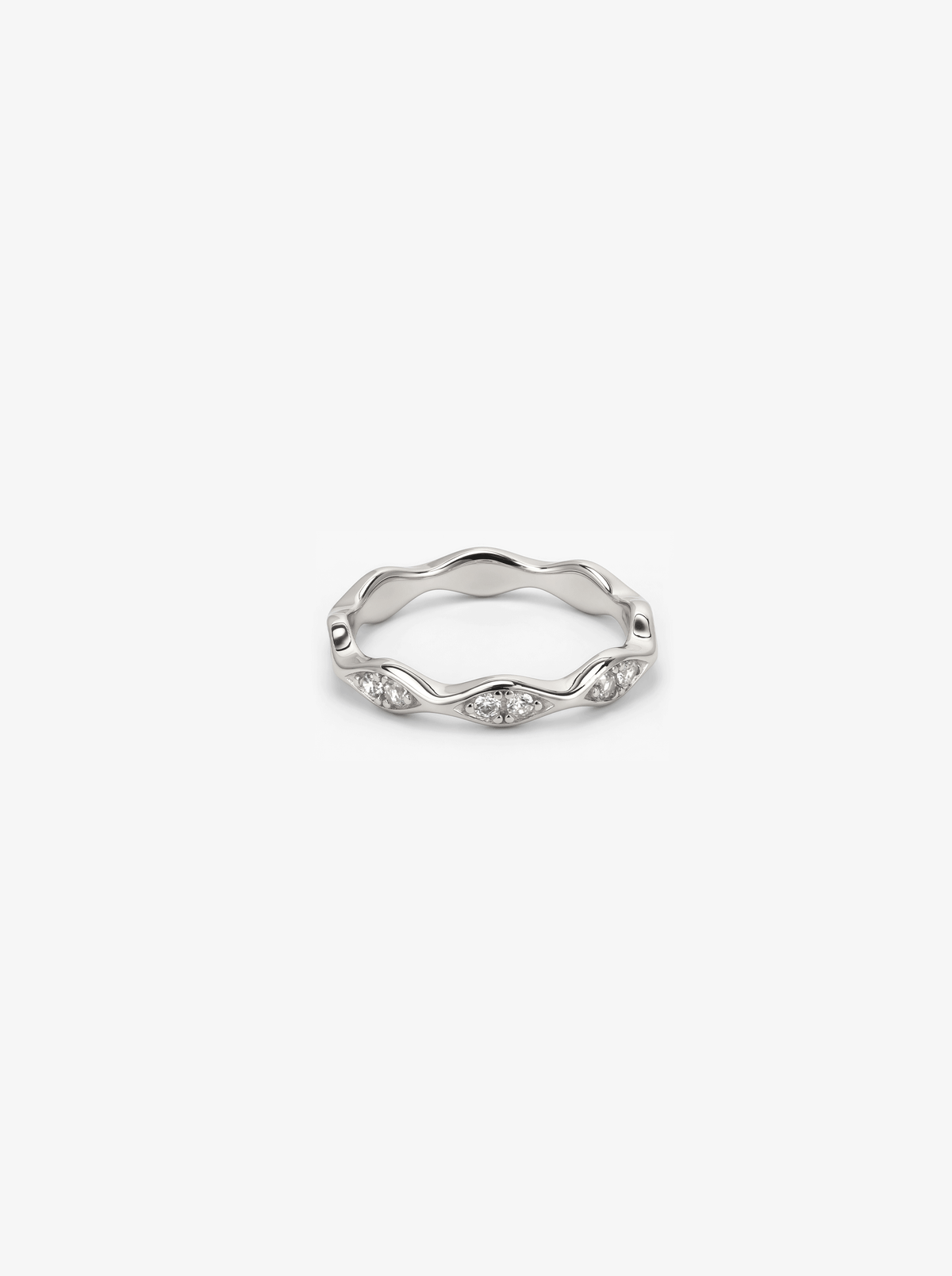 TIDAL RIPPLE DIAMOND RING