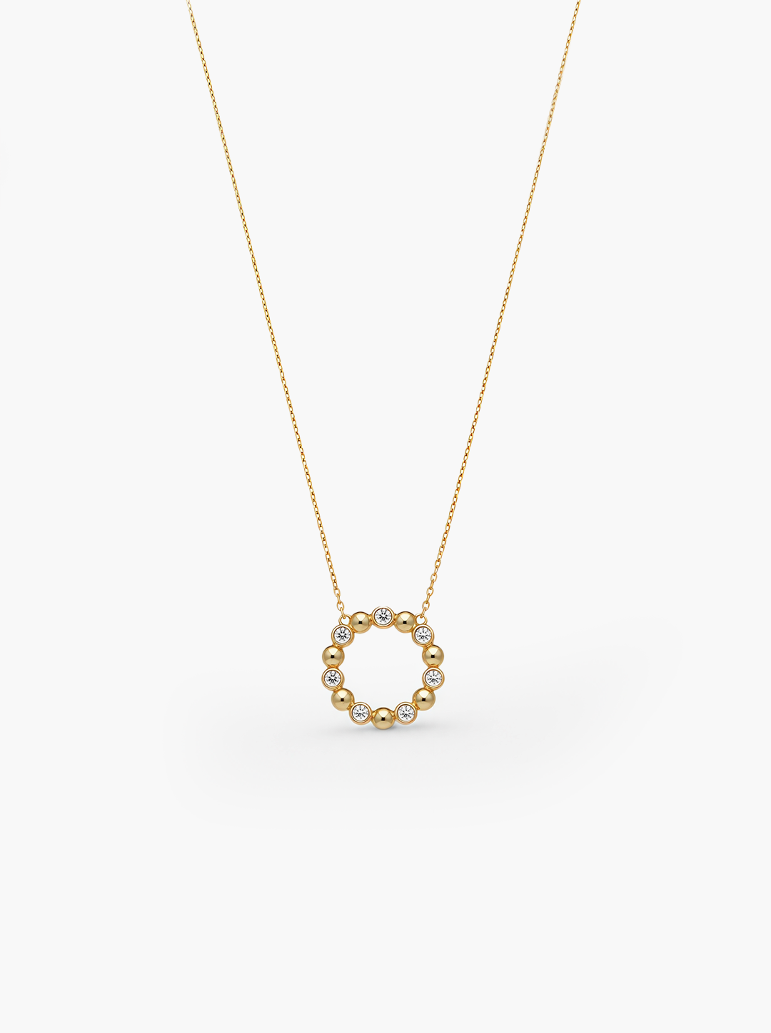 S&S  HALO NECKLACE