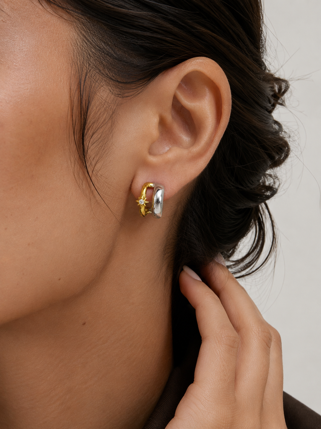 STAR RING EARRINGS