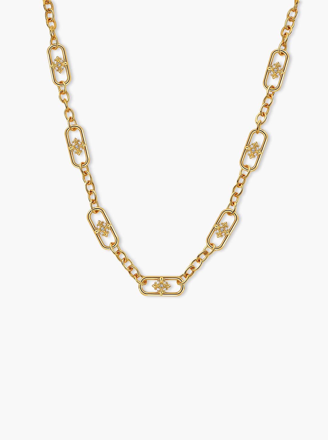 IRIS HEAVY LINK NECKLACE