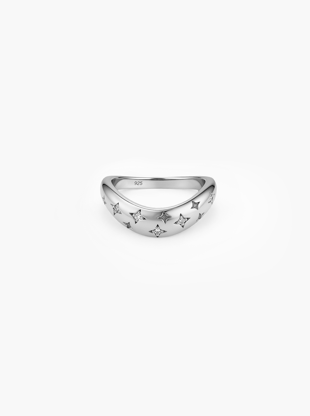 Anillo de diamantes Ola Astral