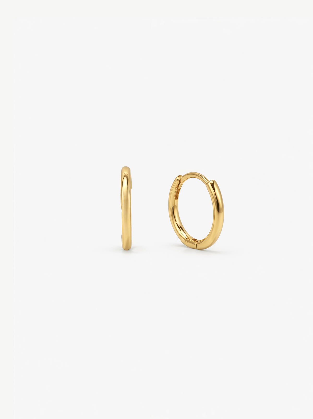 TUBE MEDIUM HUGGIE HOOPS
