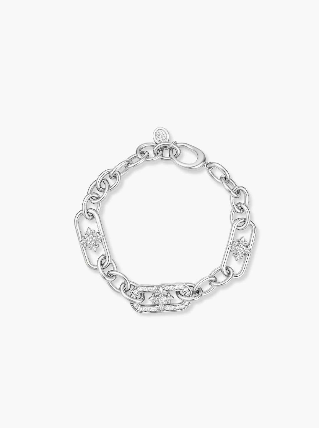 PAVÉ IRIS HEAVY LINK BRACELET