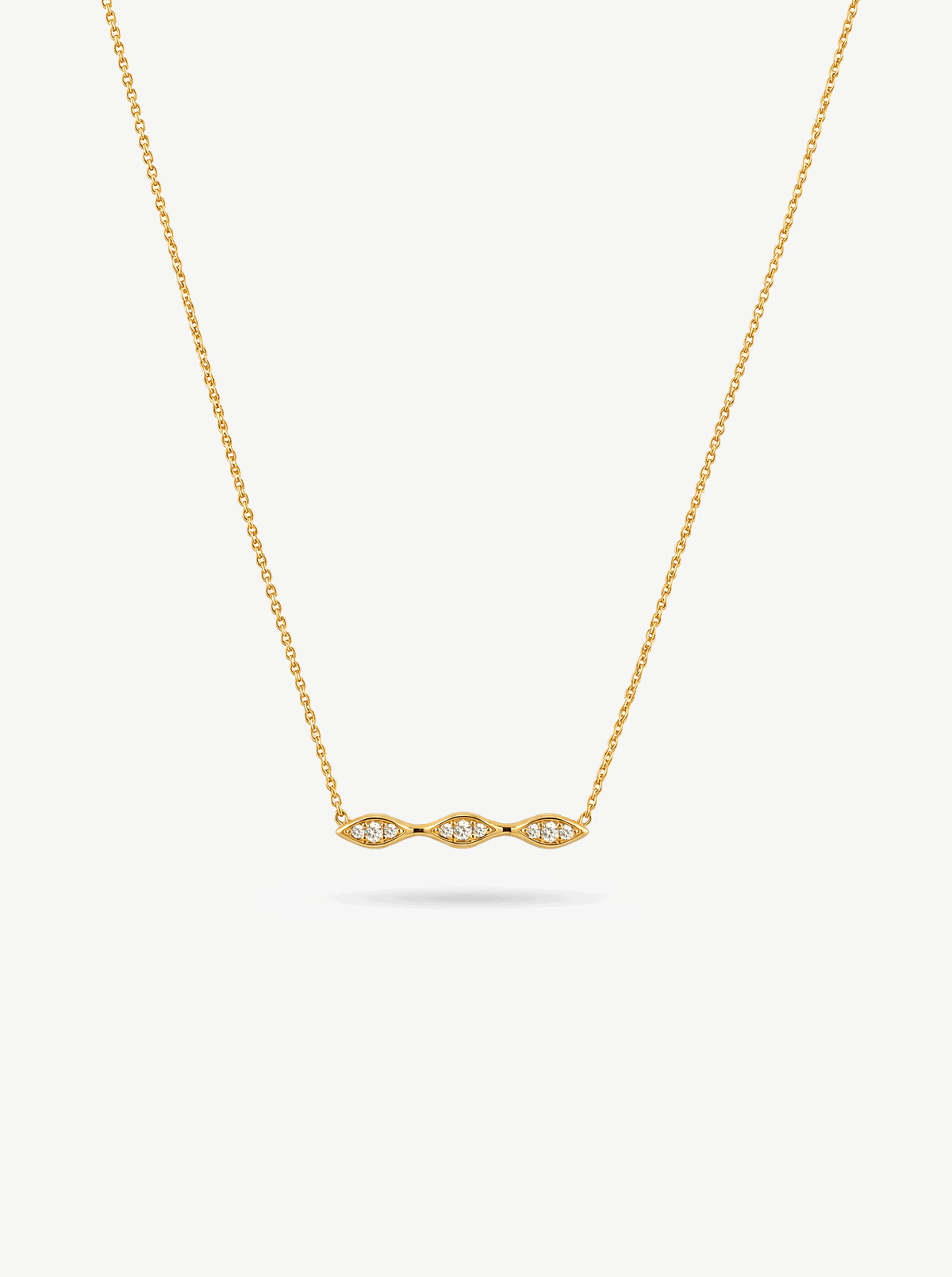 DIAMOND TIDAL RIPPLE NECKLACE
