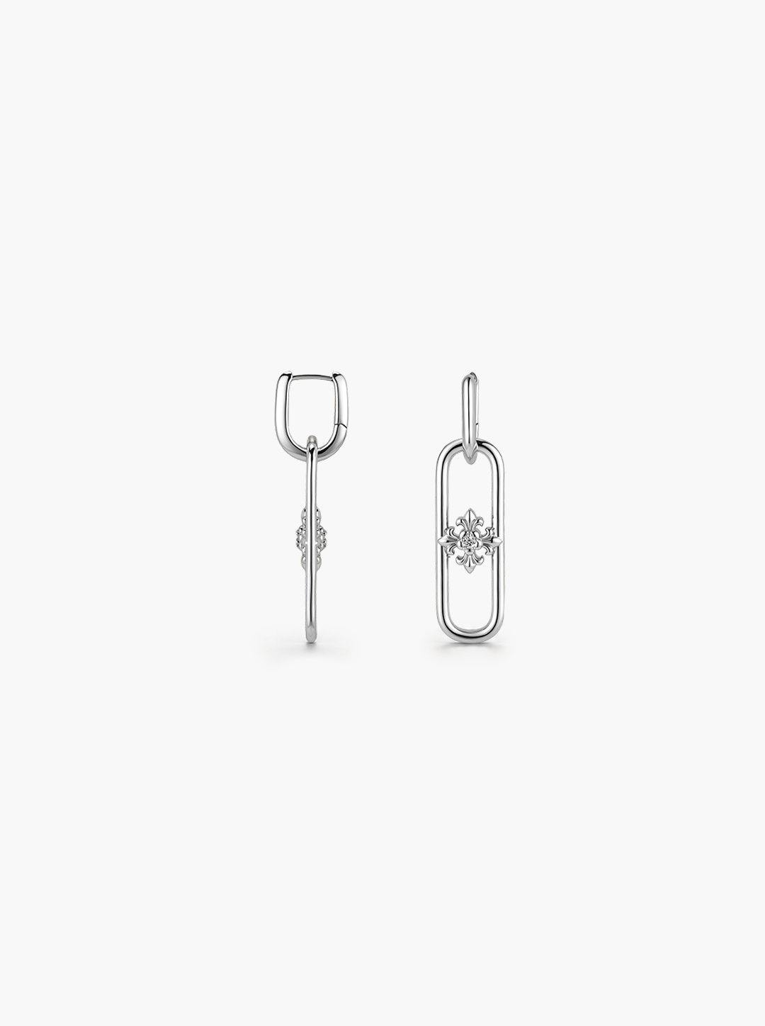 CROSS LINK EARRINGS
