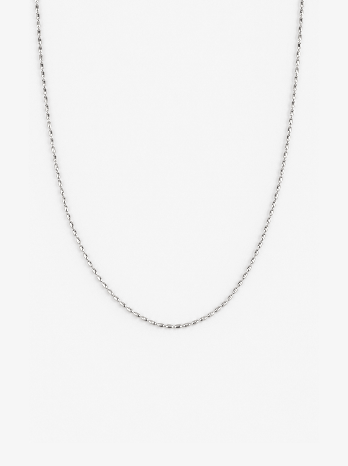 OLIVE BEAD NECKLACE CHAIN