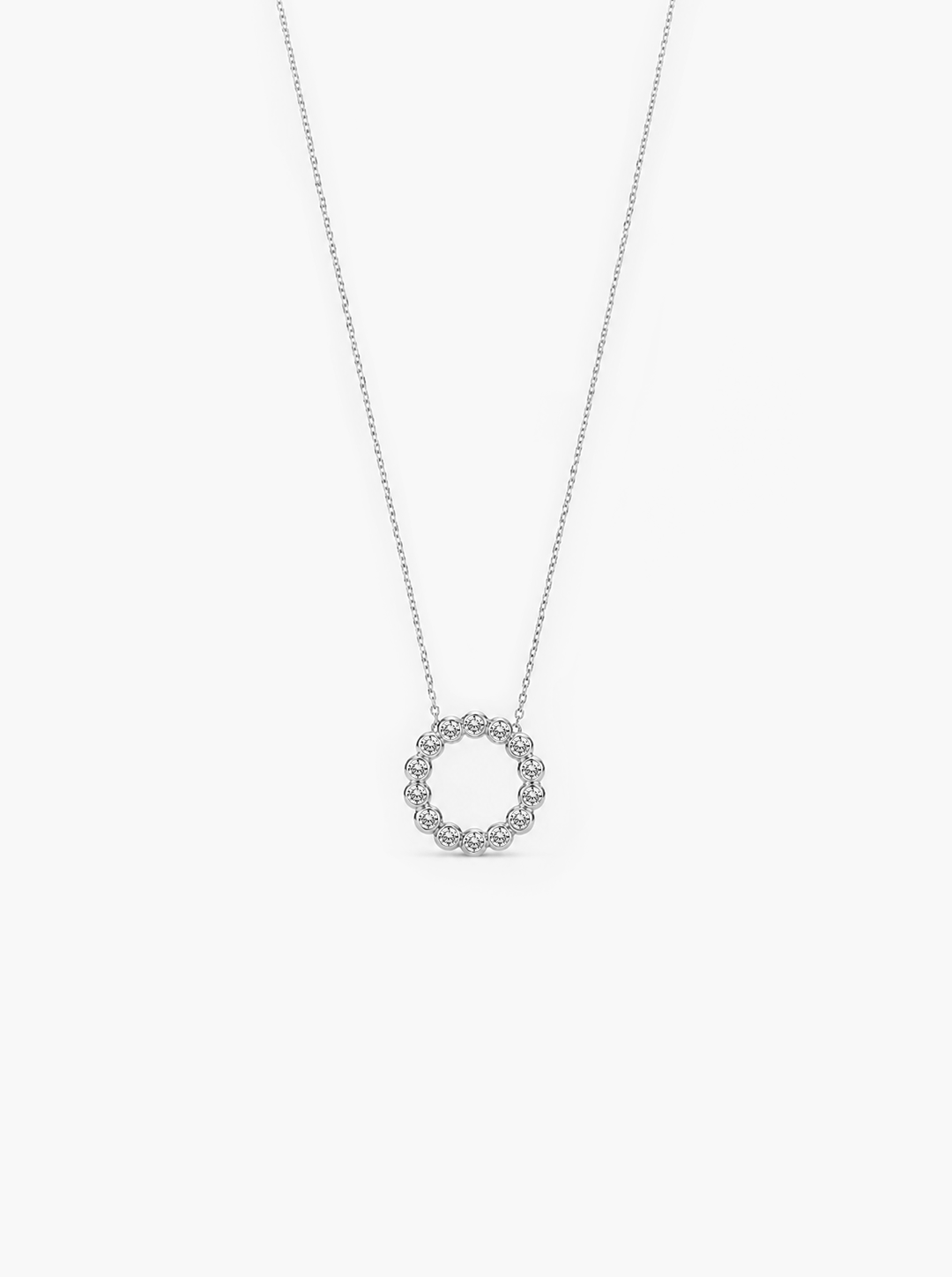 COLLAR HALO PAVE DE S&S