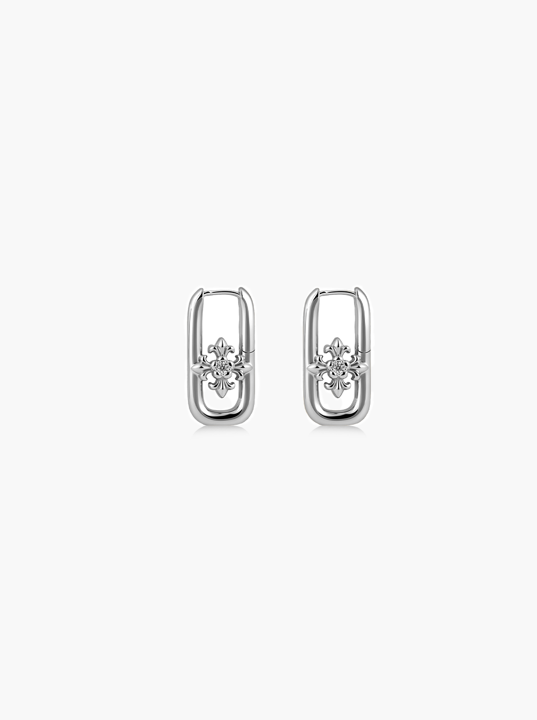 CROSS IRIS DROP EARRINGS