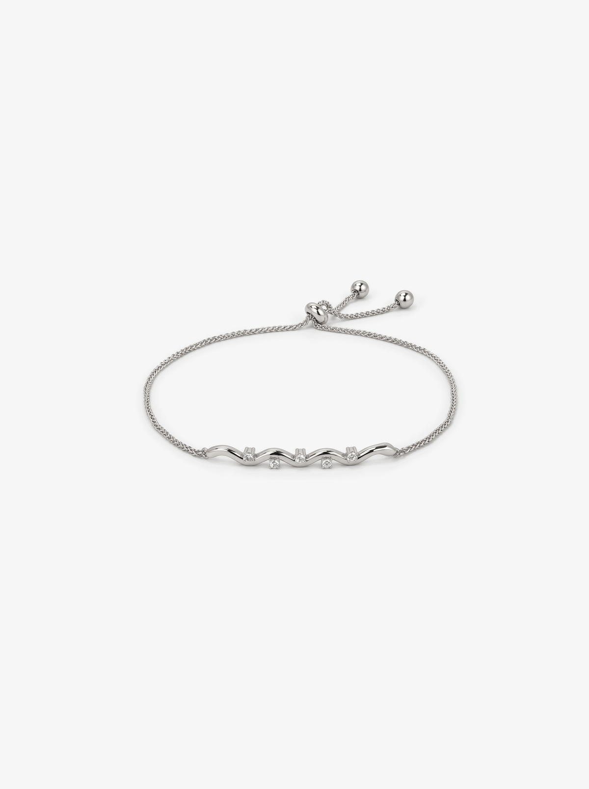 TIDAL DIAMOND WAVE BRACELET