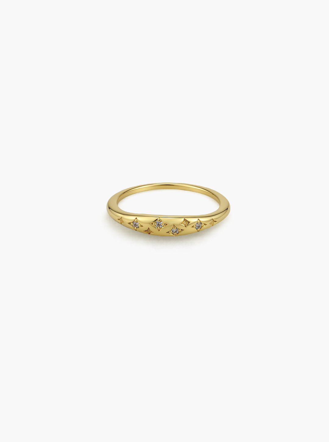Astral Band Diamond Ring