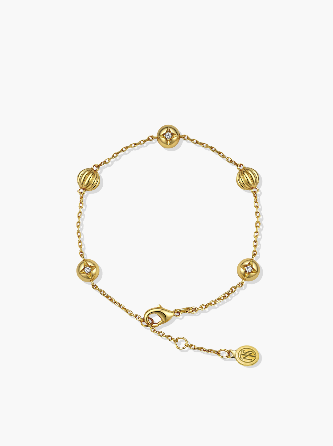 ASTRAL STATION DIAMOND BRACELET