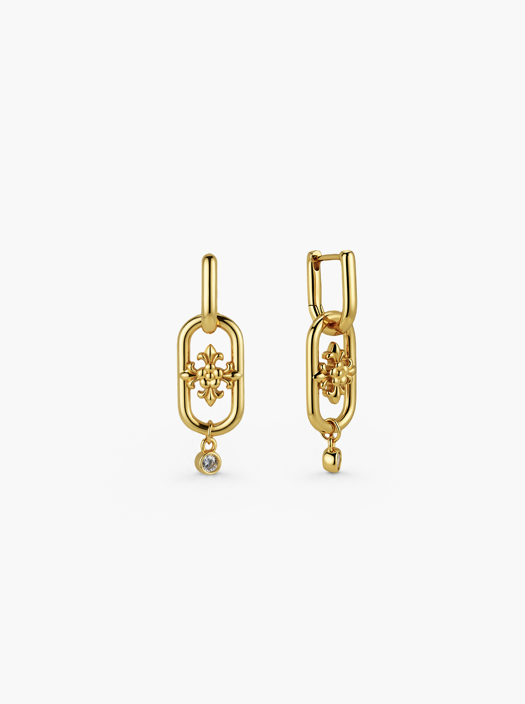 IRIS LAB DIAMOND DROP EARRINGS