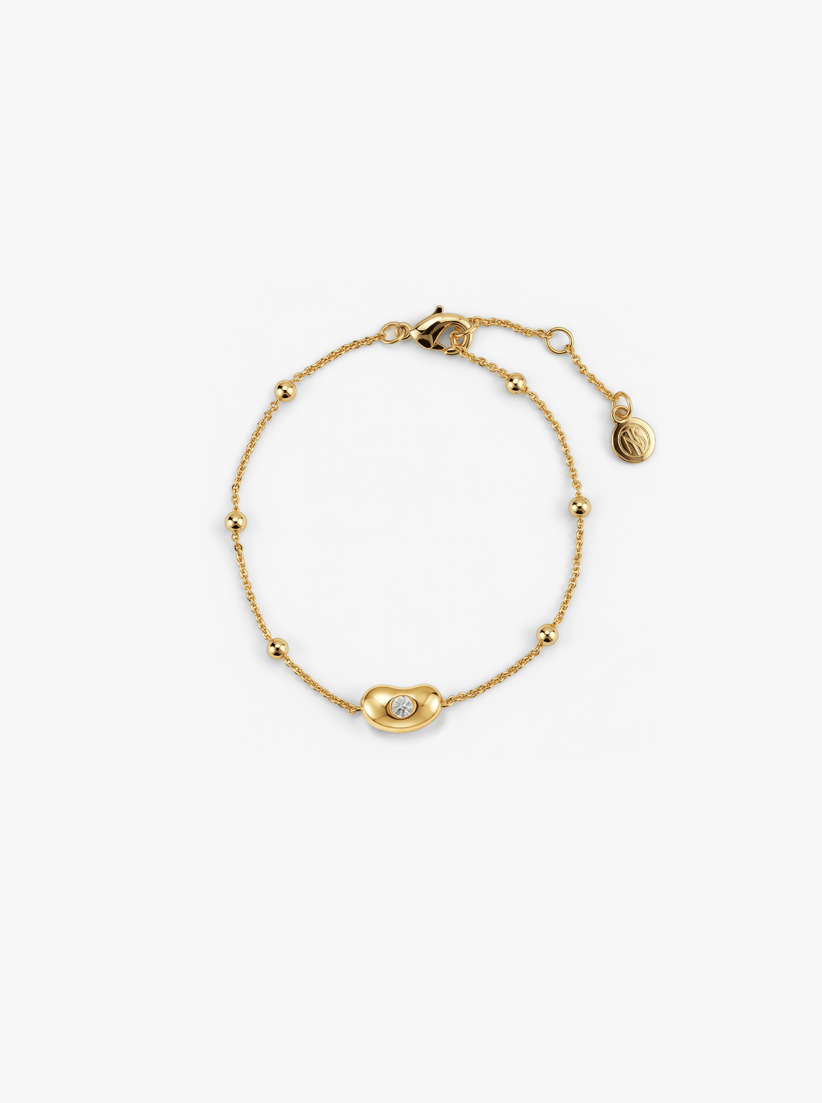 LUCKY SEED DIAMOND BEAN BRACELET