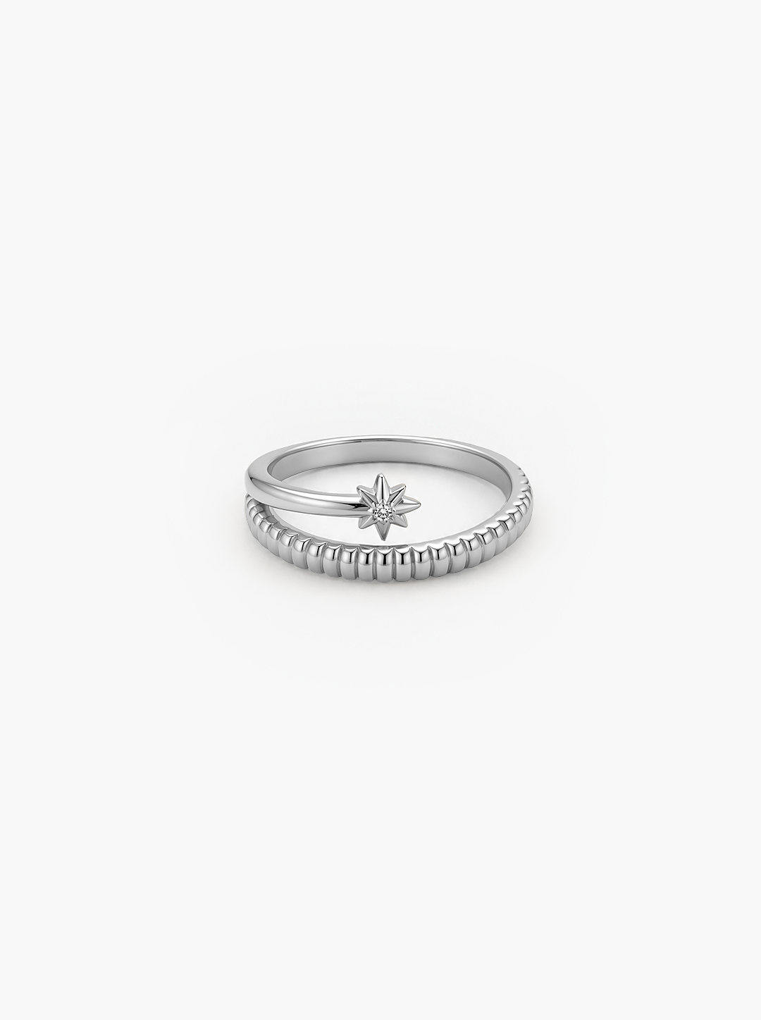 ANILLO ESTRELLA RADIANTE