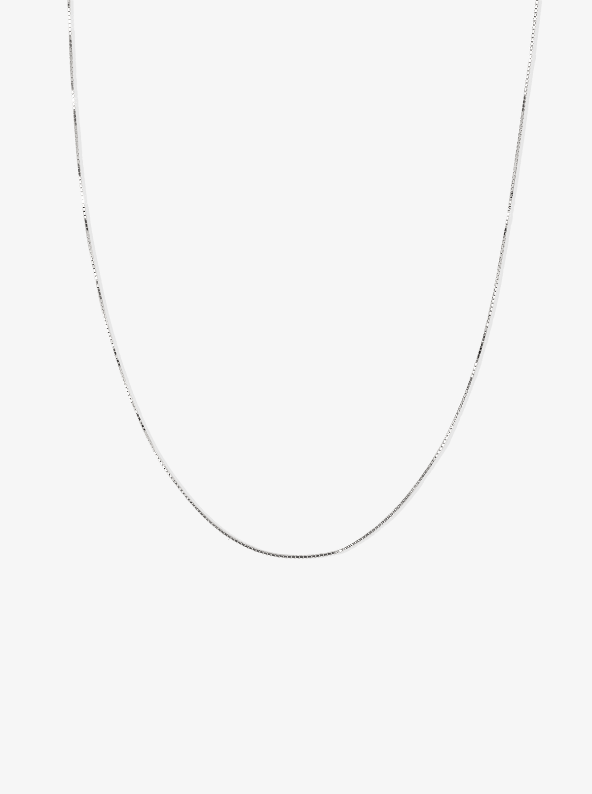 FINE BOX CHAIN NECKLACE