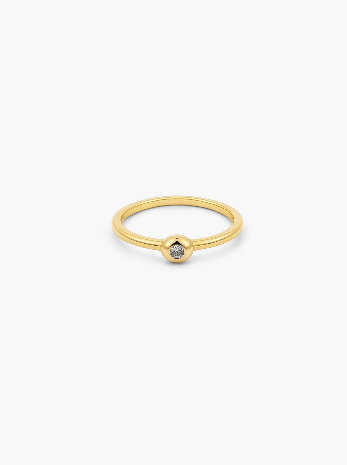 LUCKY SEED DIAMOND SPROUT RING