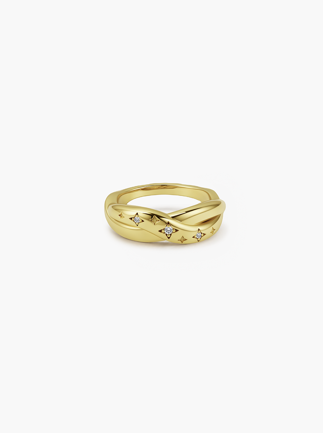 ASTRAL TWIST DIAMOND RING