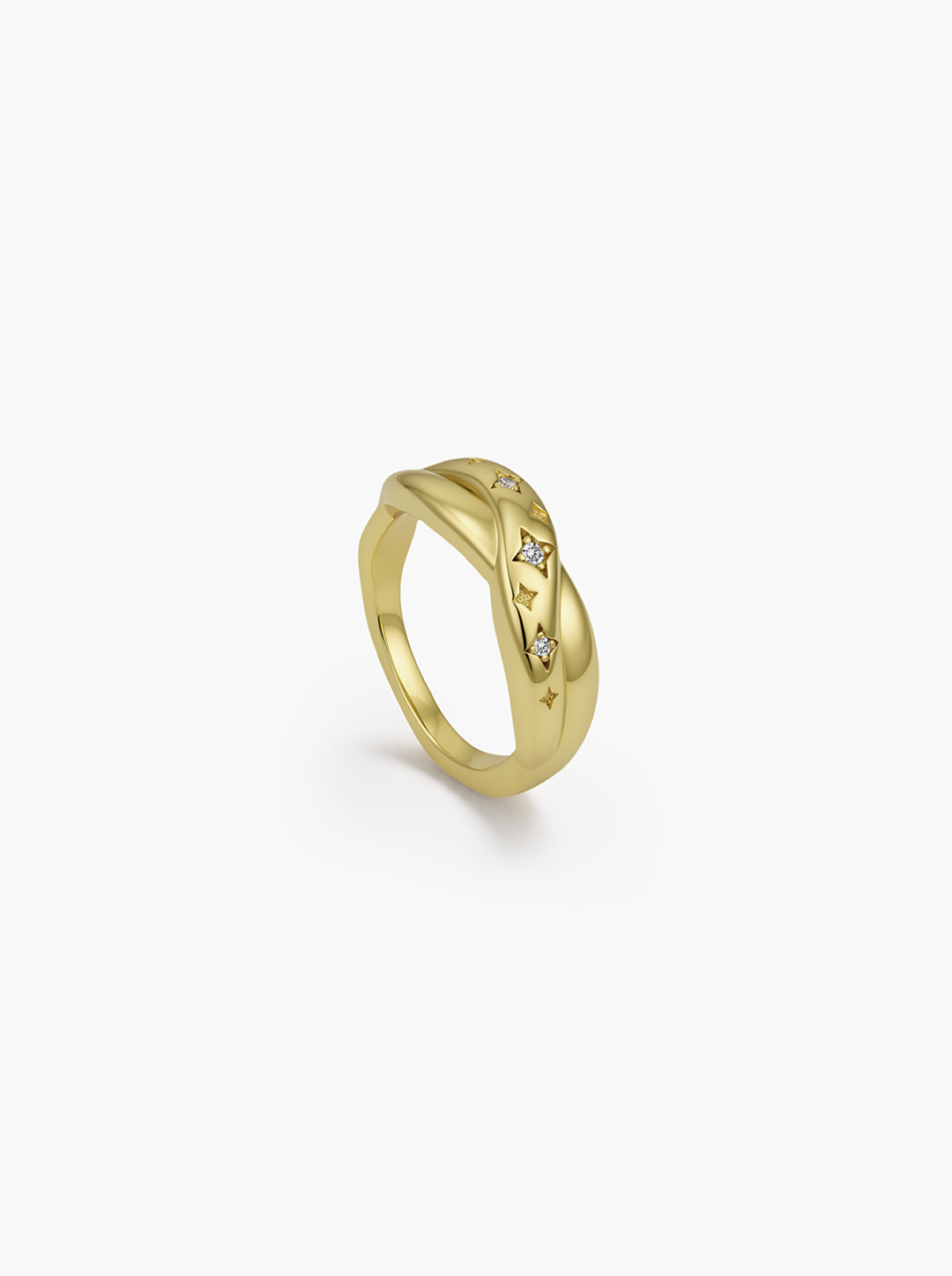 ASTRAL TWIST DIAMOND RING