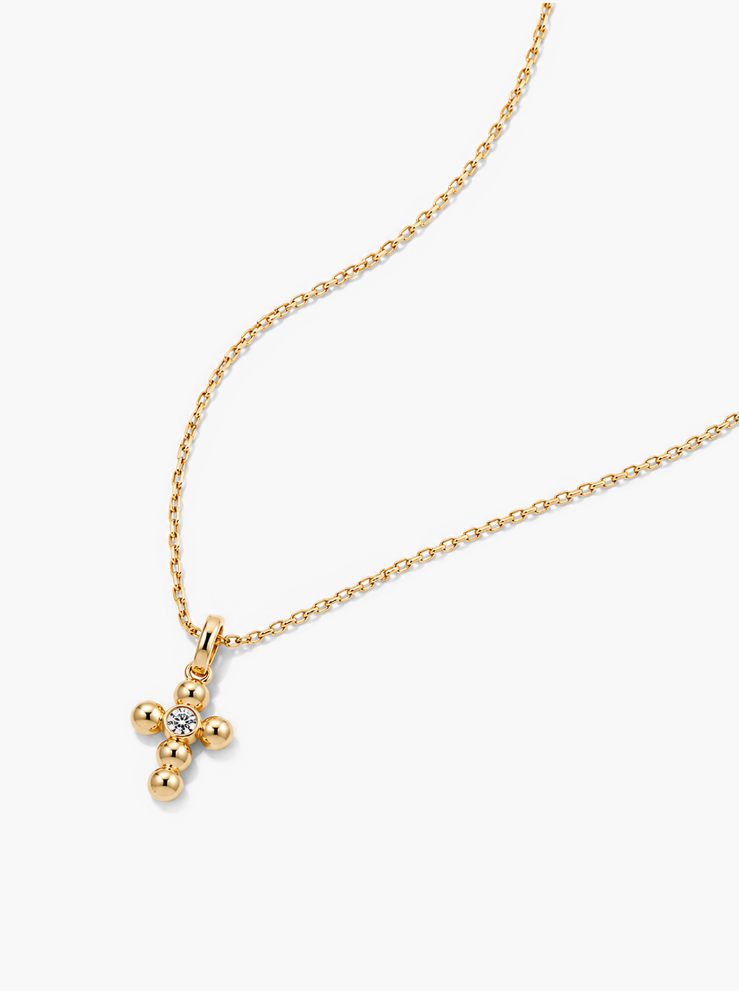 S&S MINI CROSS NECKLACE