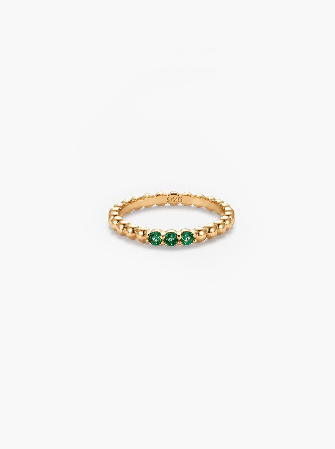 S&S EMERALD RING
