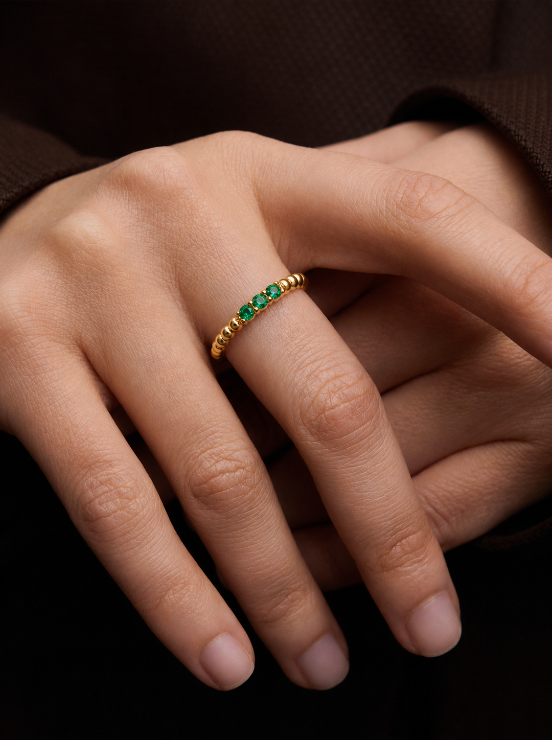 S&S EMERALD RING