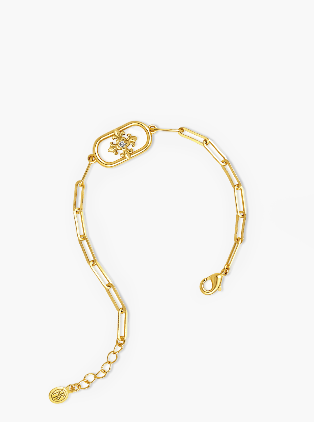 IRIS PAPERCLIP BRACELET
