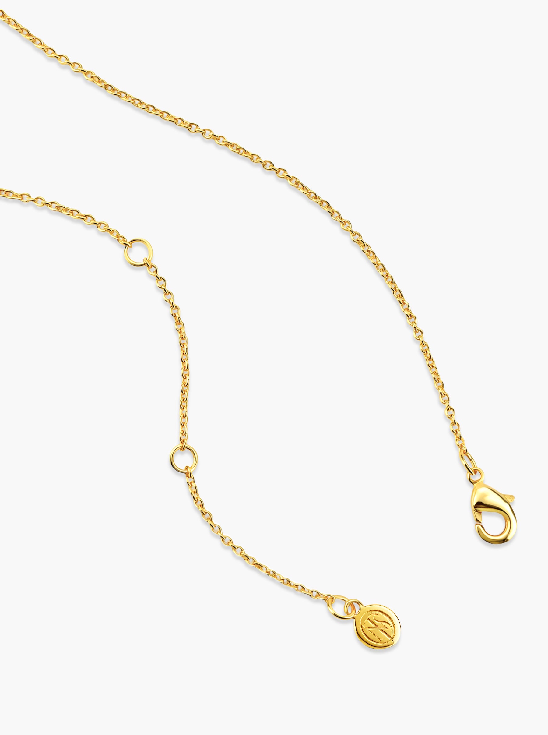 IRIS BLOOM CHARM NECKLACE