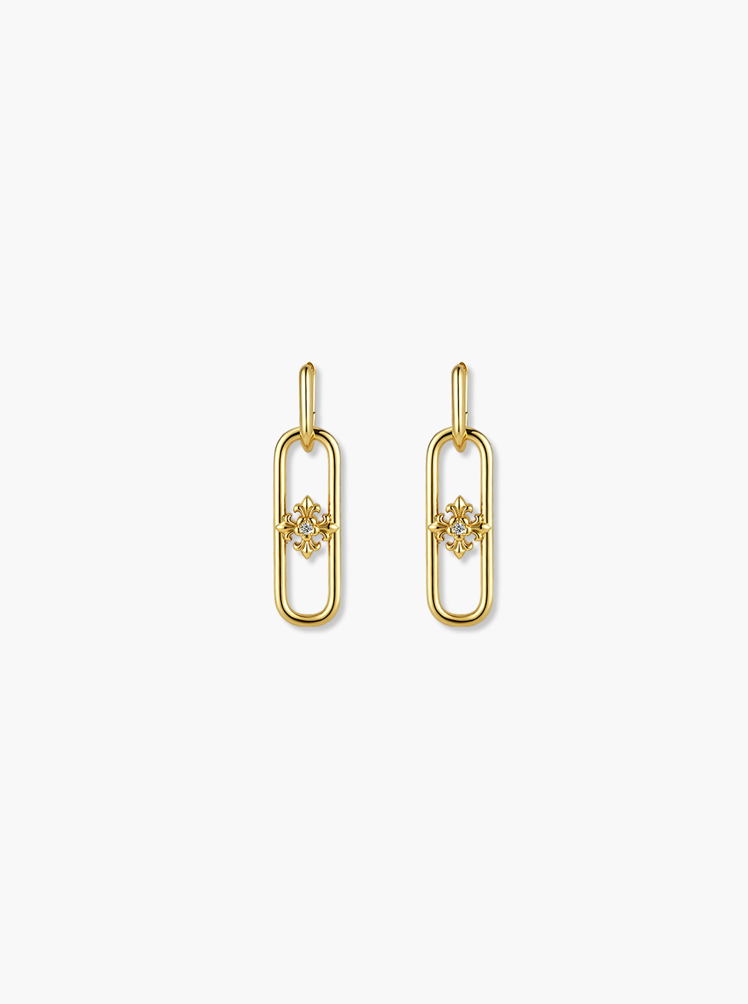 CROSS LINK EARRINGS