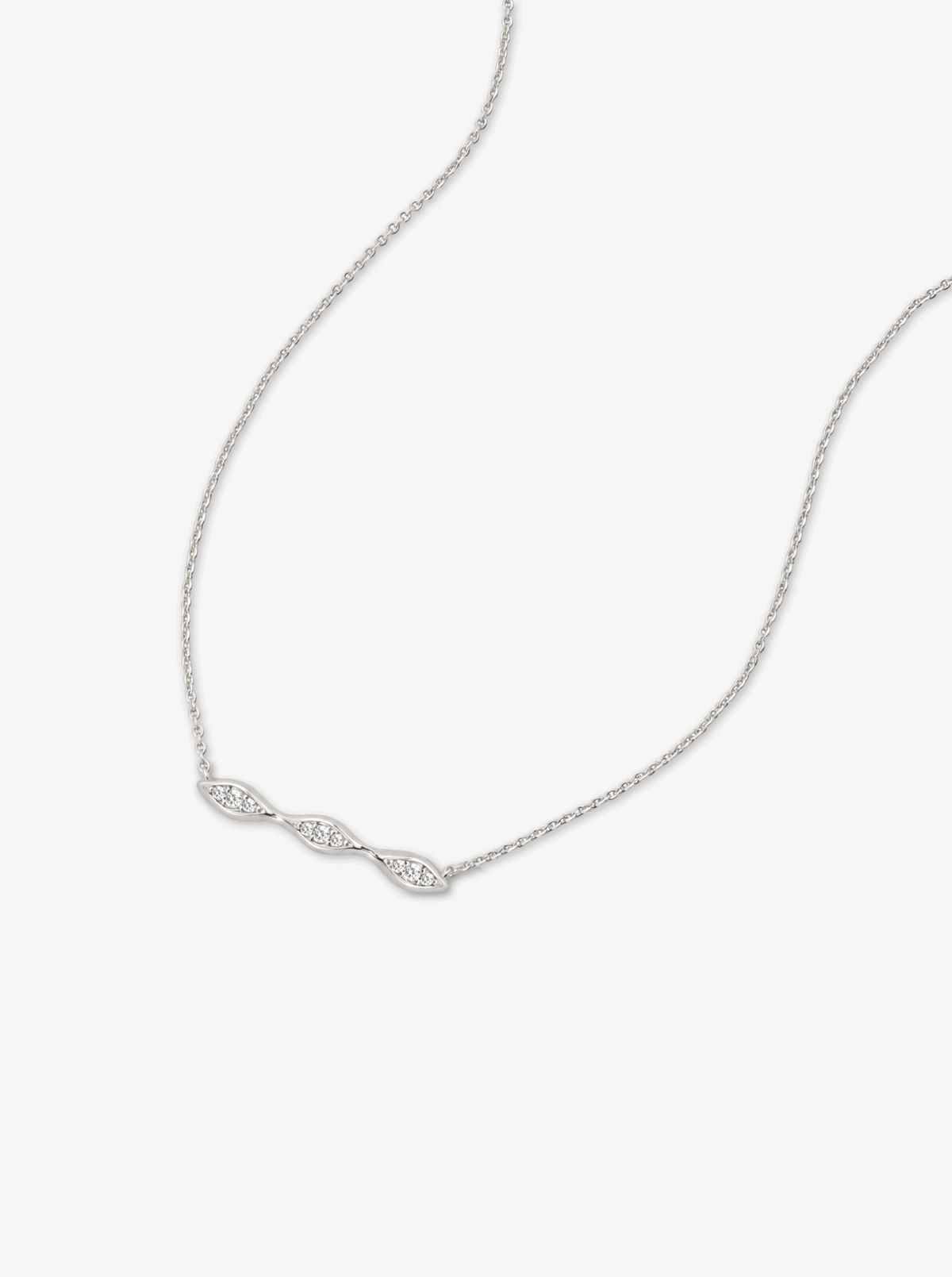 DIAMOND TIDAL RIPPLE NECKLACE