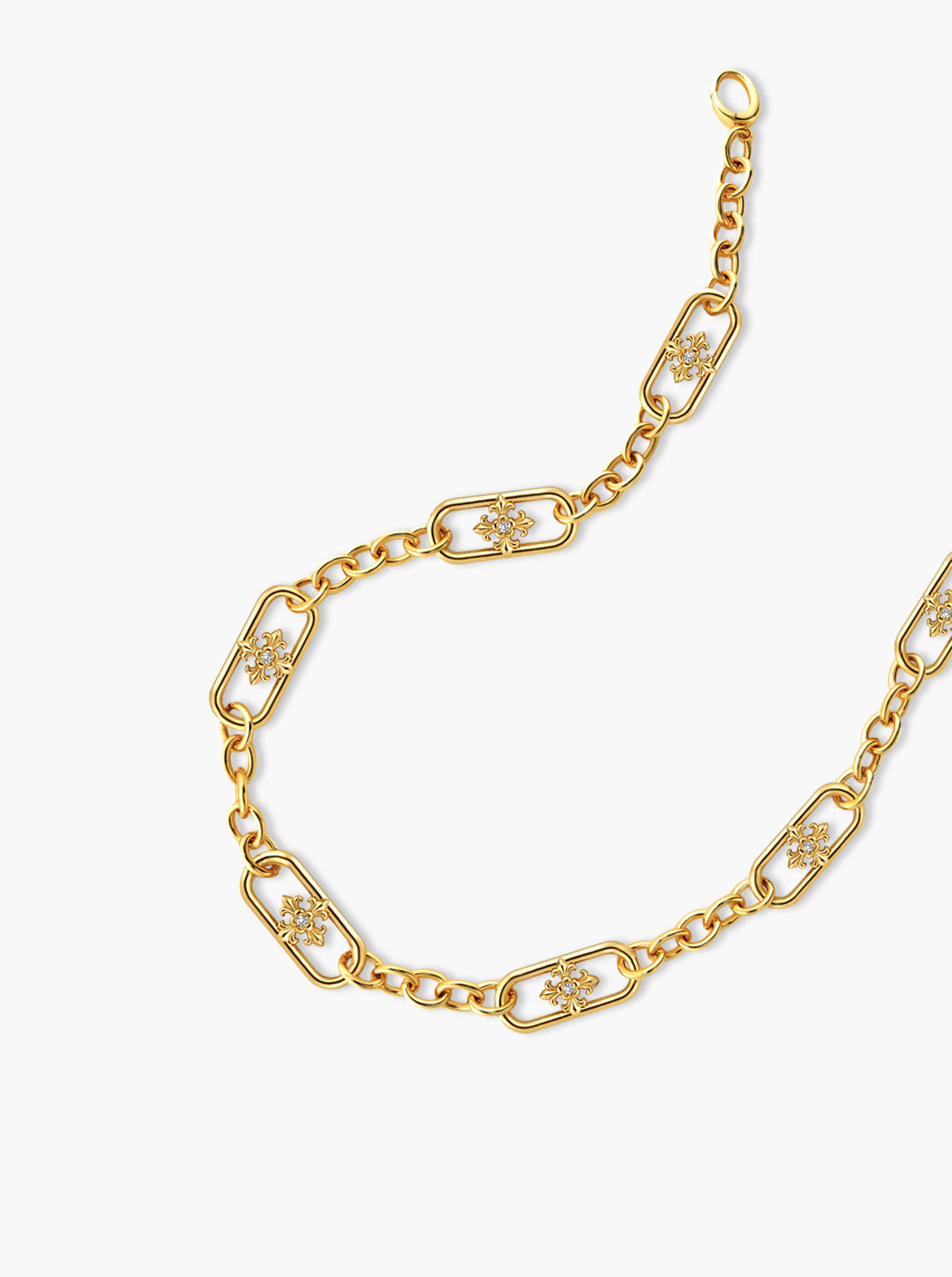 IRIS HEAVY LINK NECKLACE