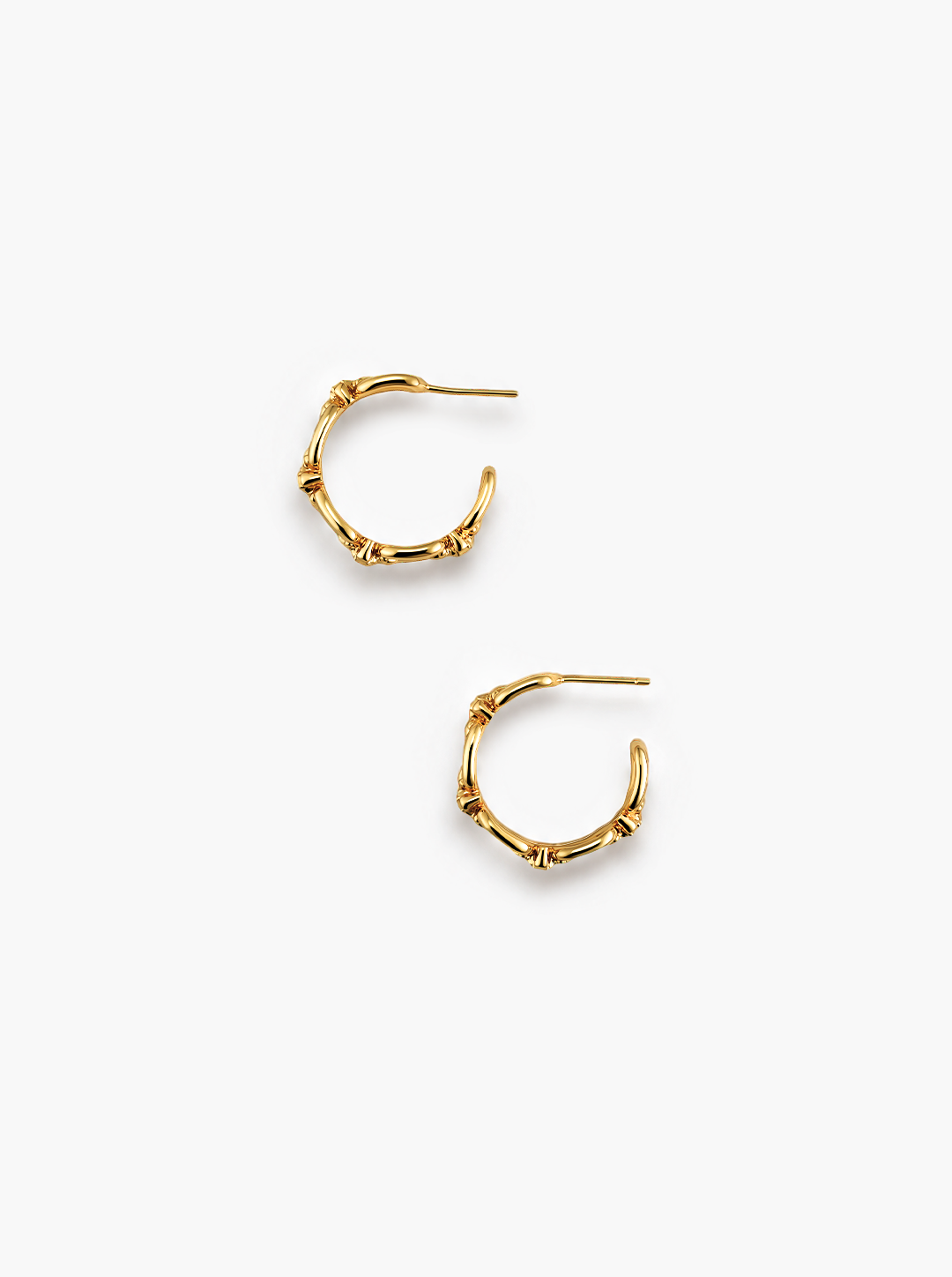 LINK HOOP EARRINGS