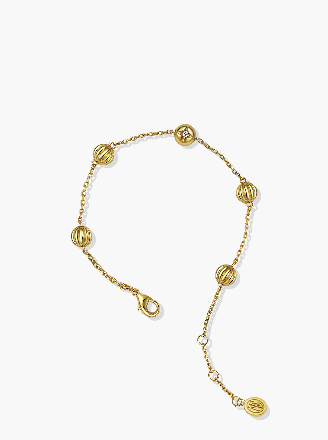 ASTRAL BEAD DIAMOND BRACELET