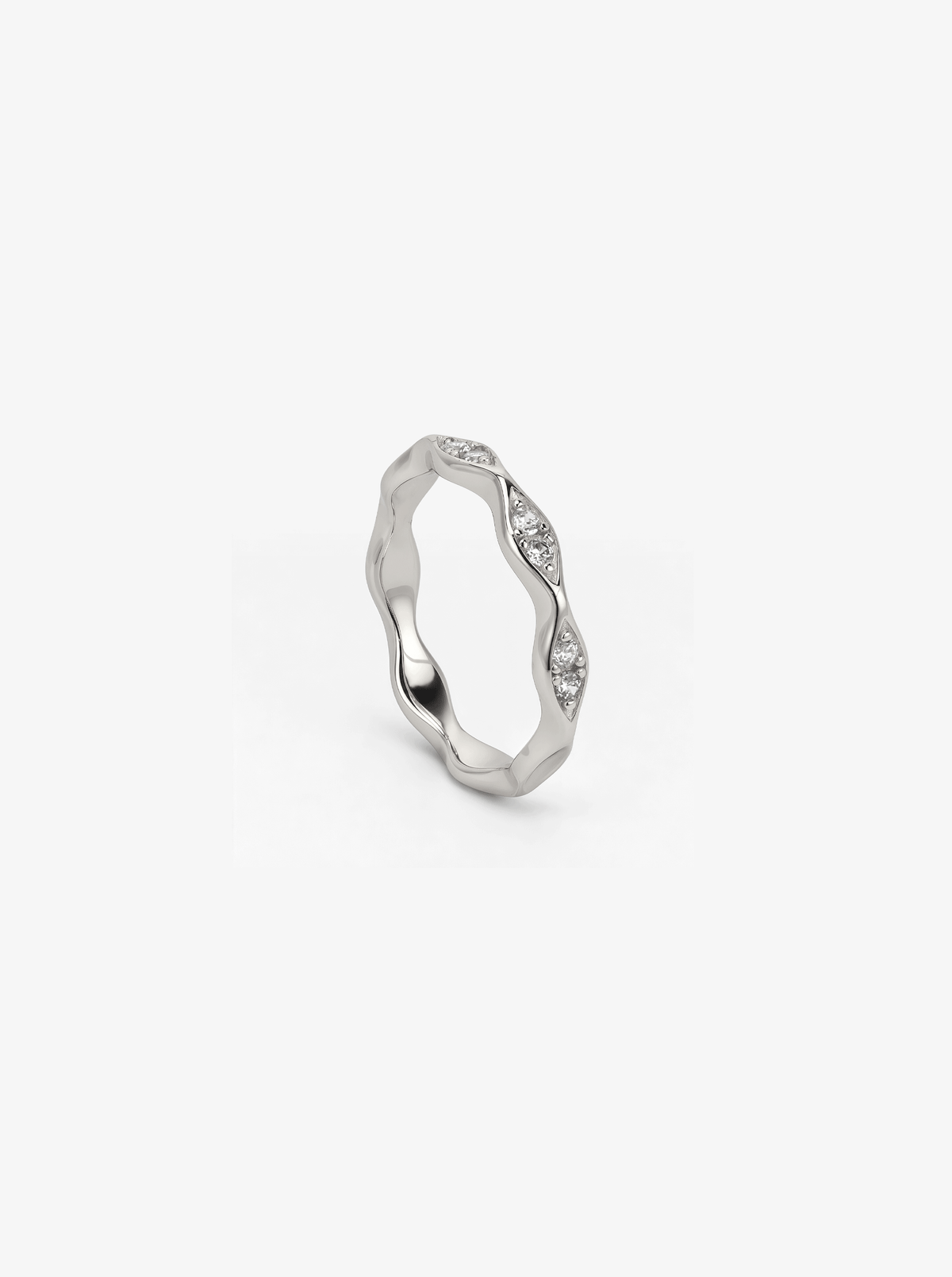 TIDAL RIPPLE DIAMOND RING