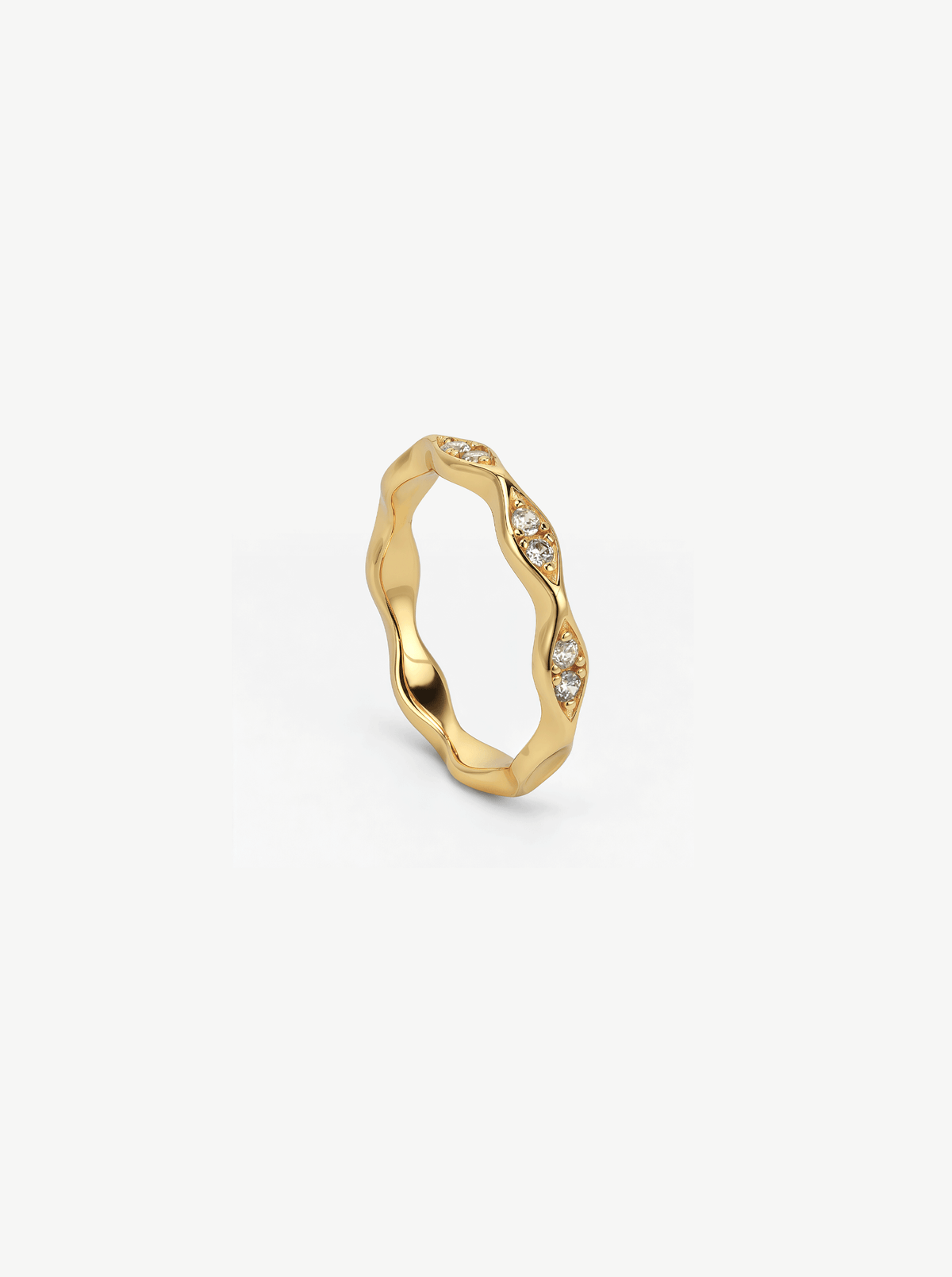 TIDAL RIPPLE DIAMOND RING