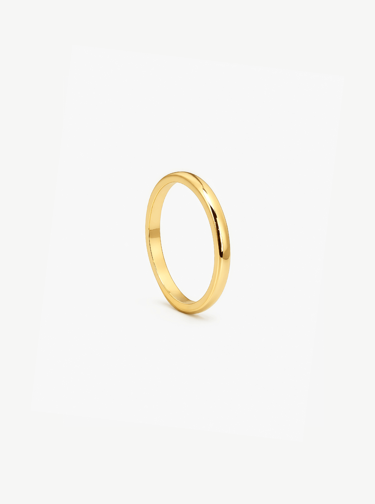 PLAIN STACKER RING