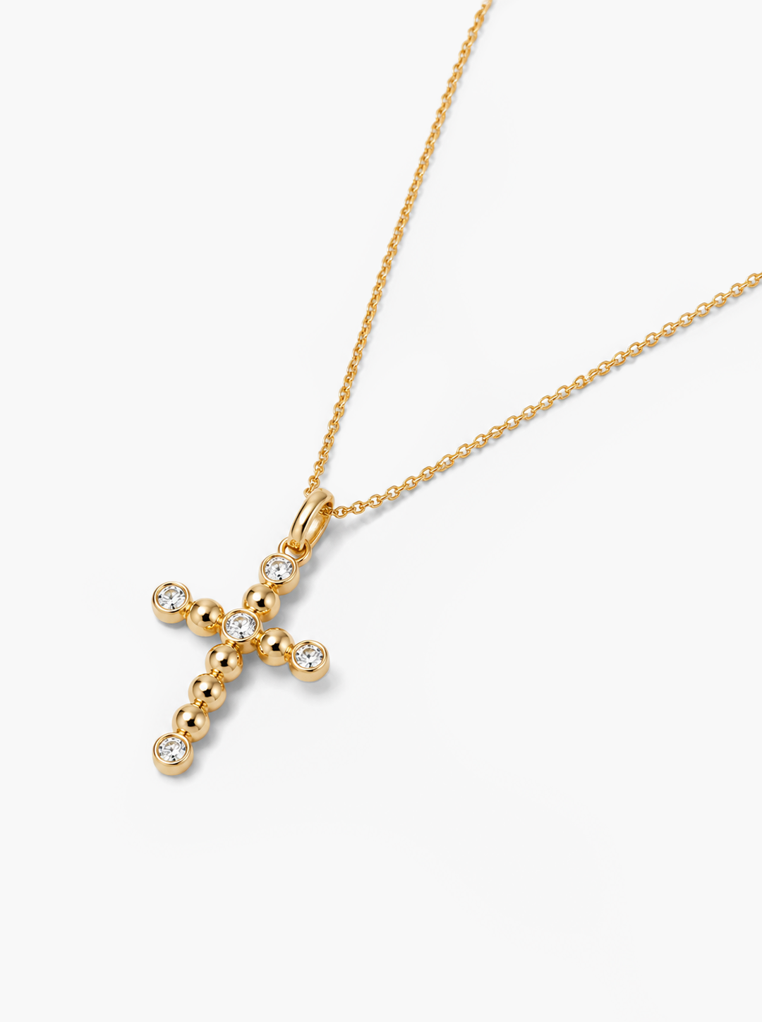 S&S CROSS NECKLACE