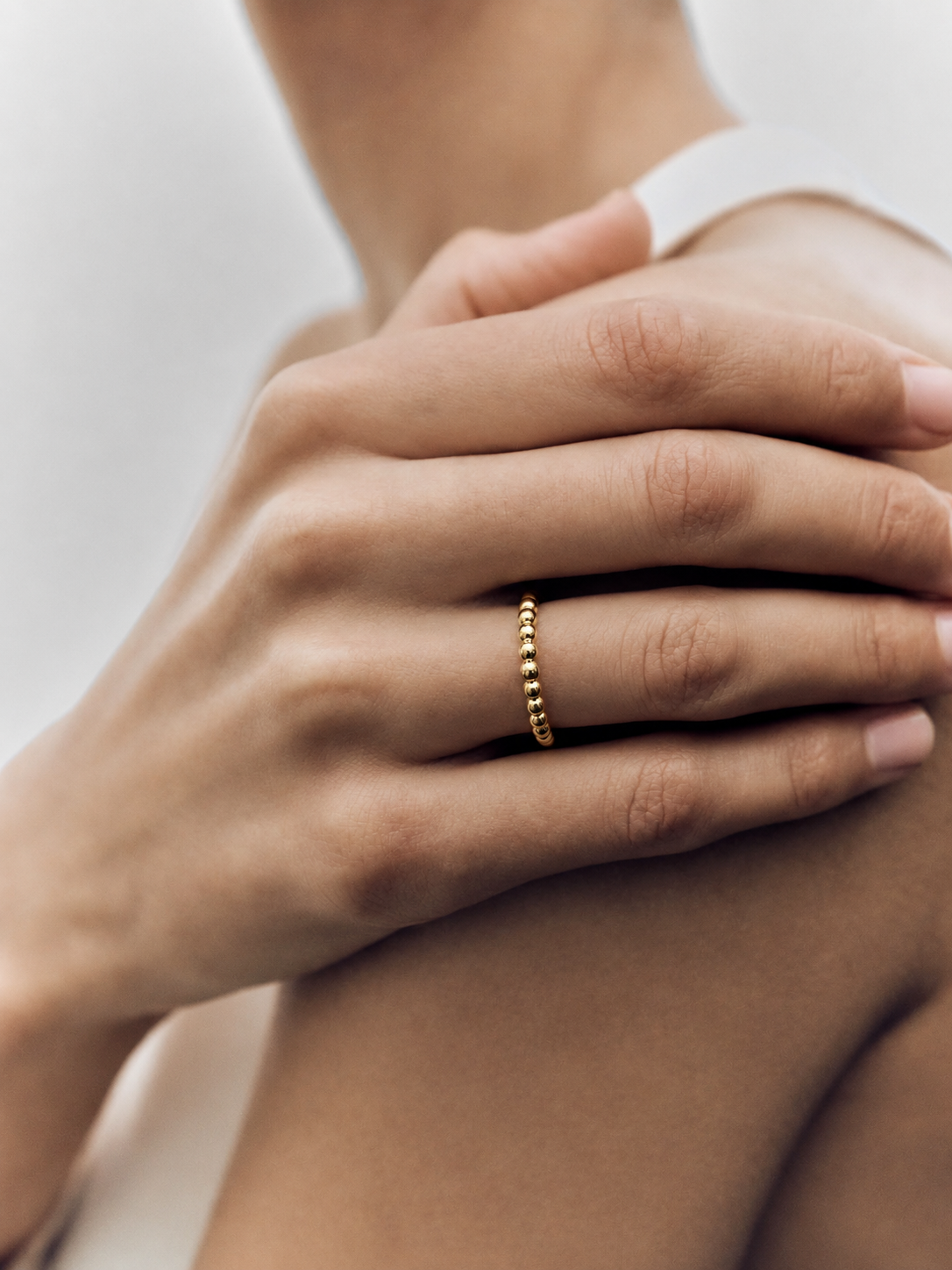 S&S BEADED RING