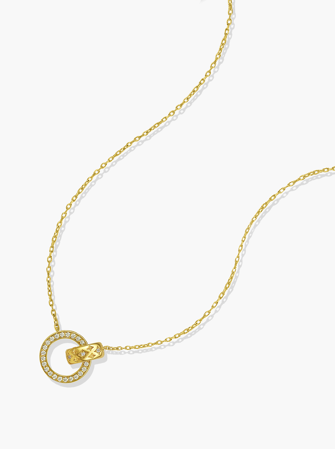 ASTRAL LINK DIAMOND NECKLACE