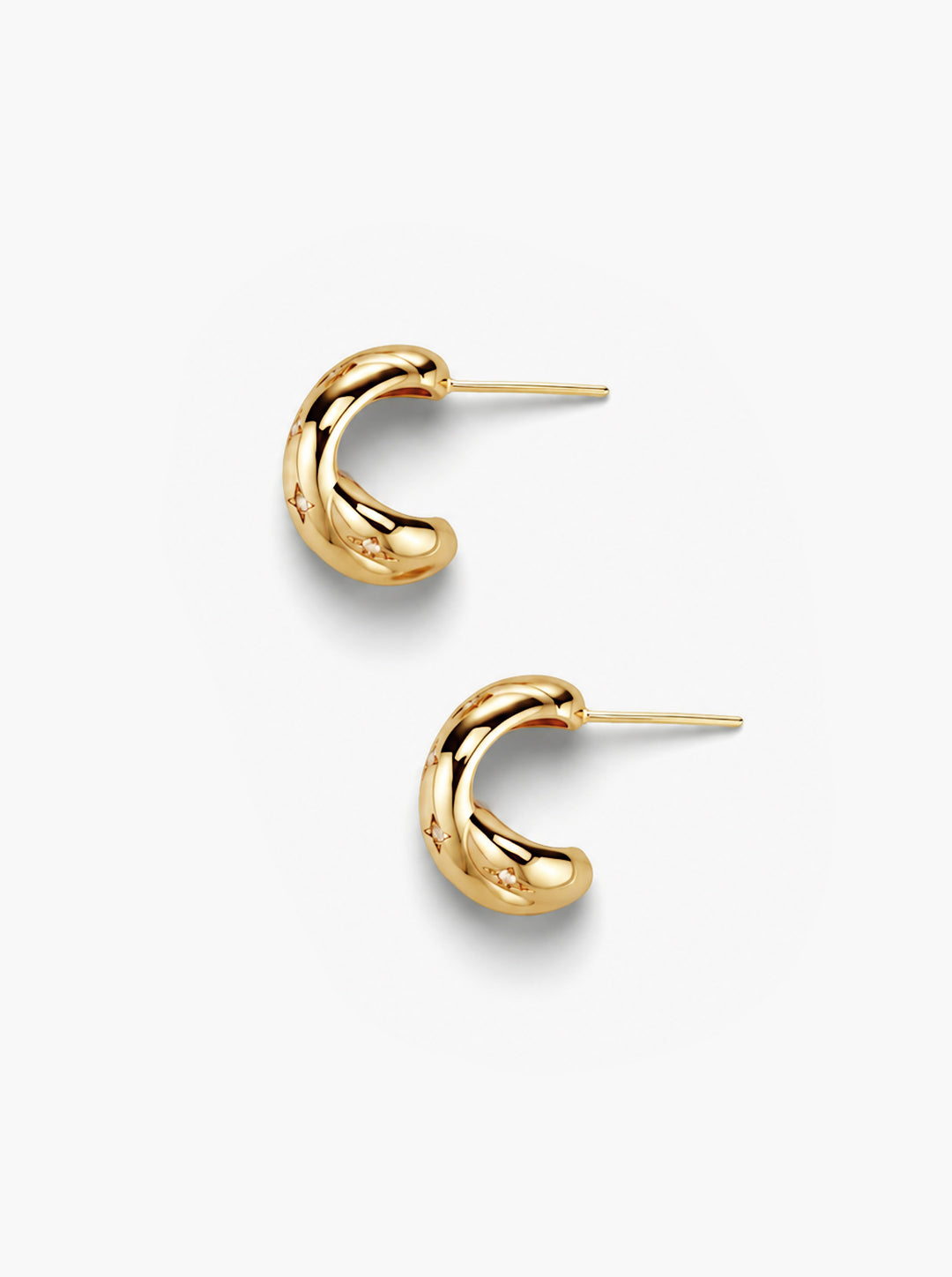 Astral Dome Diamond Studs