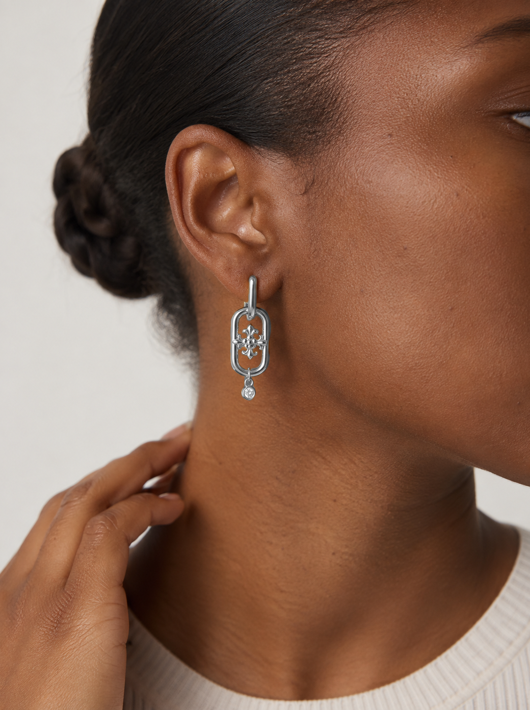 IRIS LAB DIAMOND DROP EARRINGS