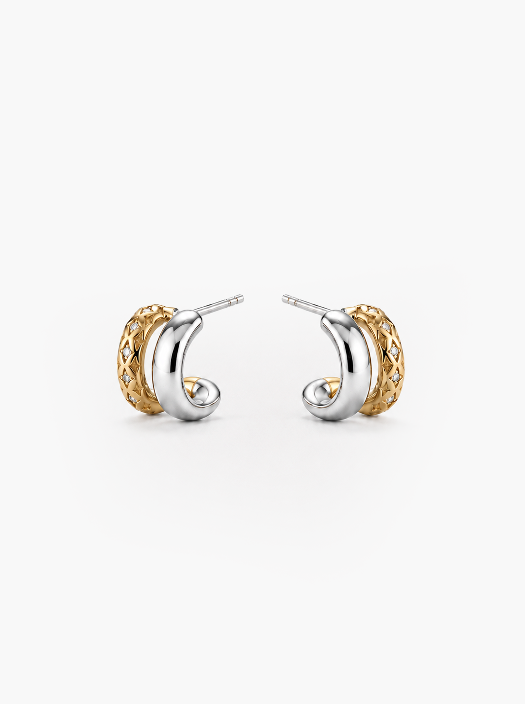 Astral Contrast Diamond Studs