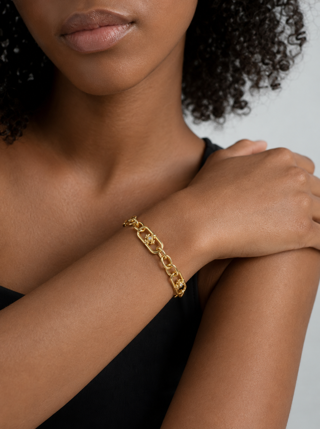 IRIS HEAVY LINK BRACELET