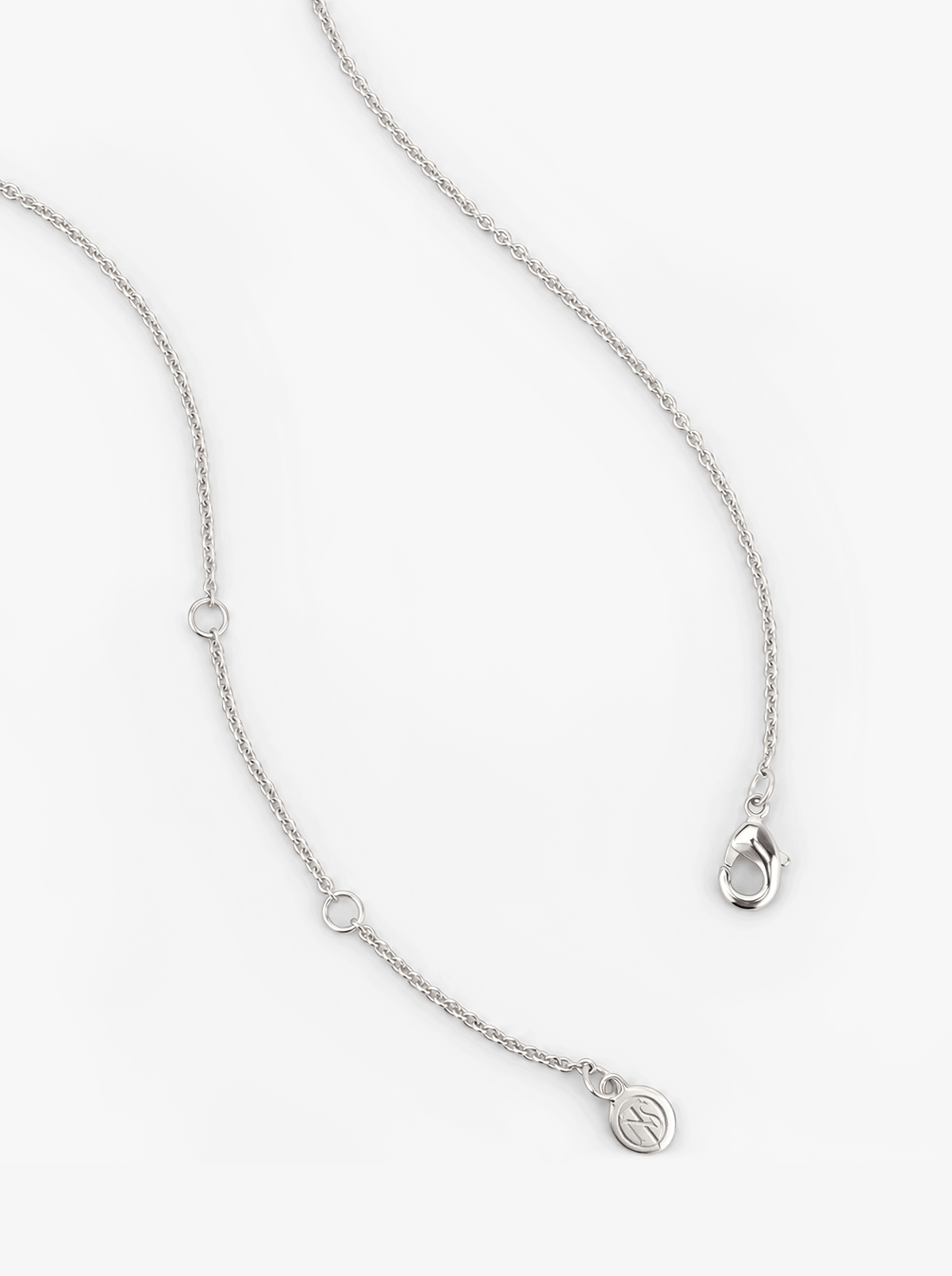 TIDAL RIPPLE DOUBLE RING NECKLACE