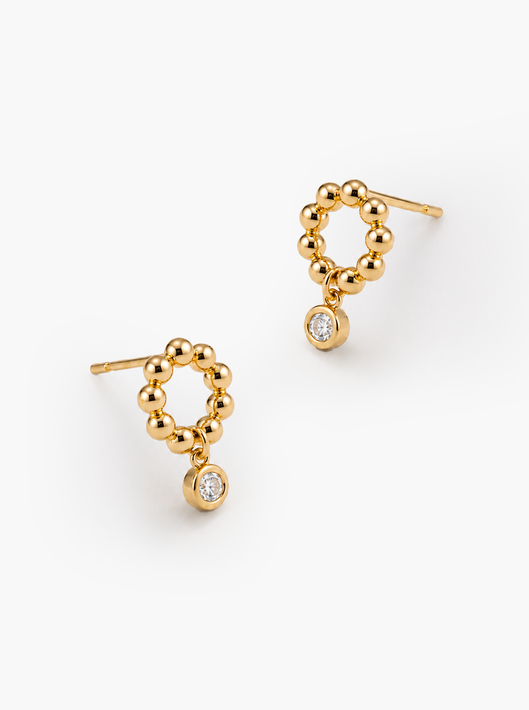 S&S SPHERE DROP EARRINGS