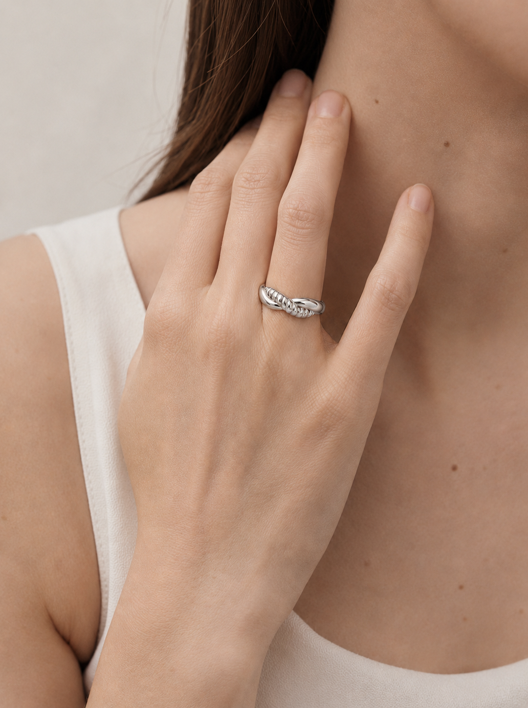 ANILLO DOBLE ESPIRAL